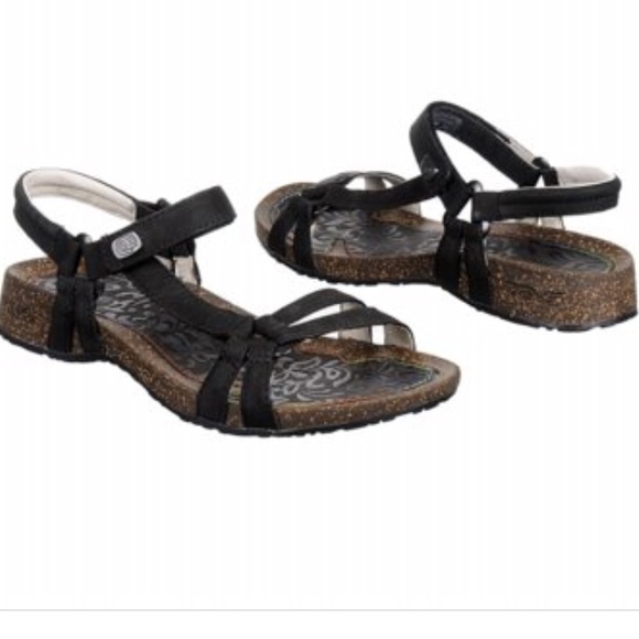 teva cork sandals